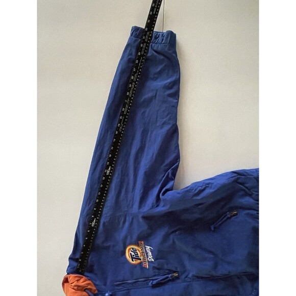 Men’s Vintage XL Reversible NASCAR Tide Racing Puffer Jacket with Hidden Hood - Picture 10 of 12